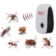 Set 6 x Dispozitiv cu ultrasunete, Pest Reject, Alb