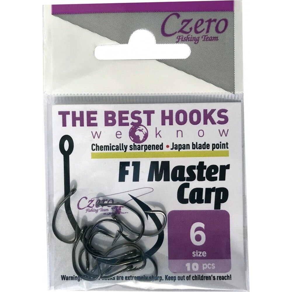 Carlige F1 Master Carp Nr.10, 10buc/plic - eMAG.ro