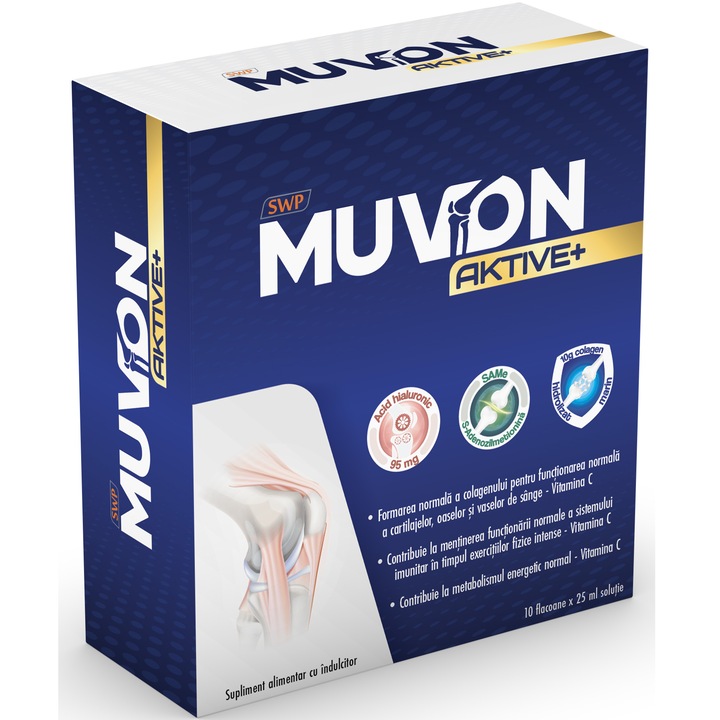 Muvon Aktive Plus, Sun Wave Pharma, 10 fiole x 25ml