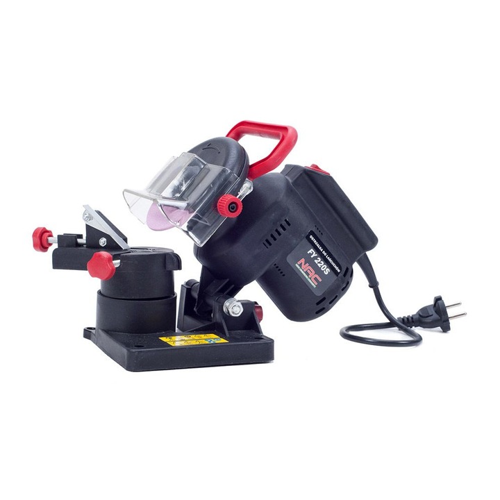 Ascutitor electric, NAC, Plastic, 220 W, Negru