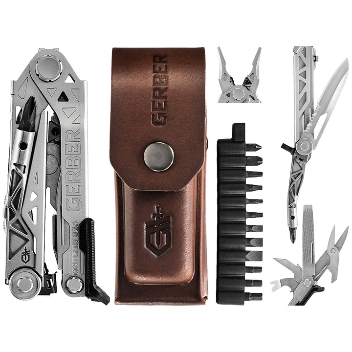 Instrument multifunctional, Gerber, Inox