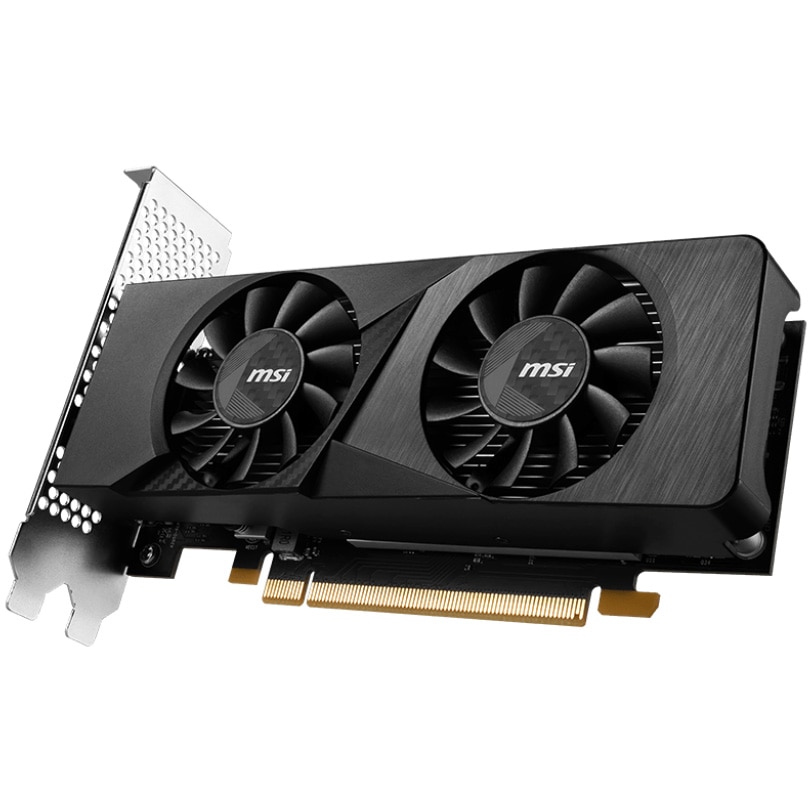 Placa video MSI GeForce RTX 3050 LP 6G OC, 6GB GDDR6, Low profile