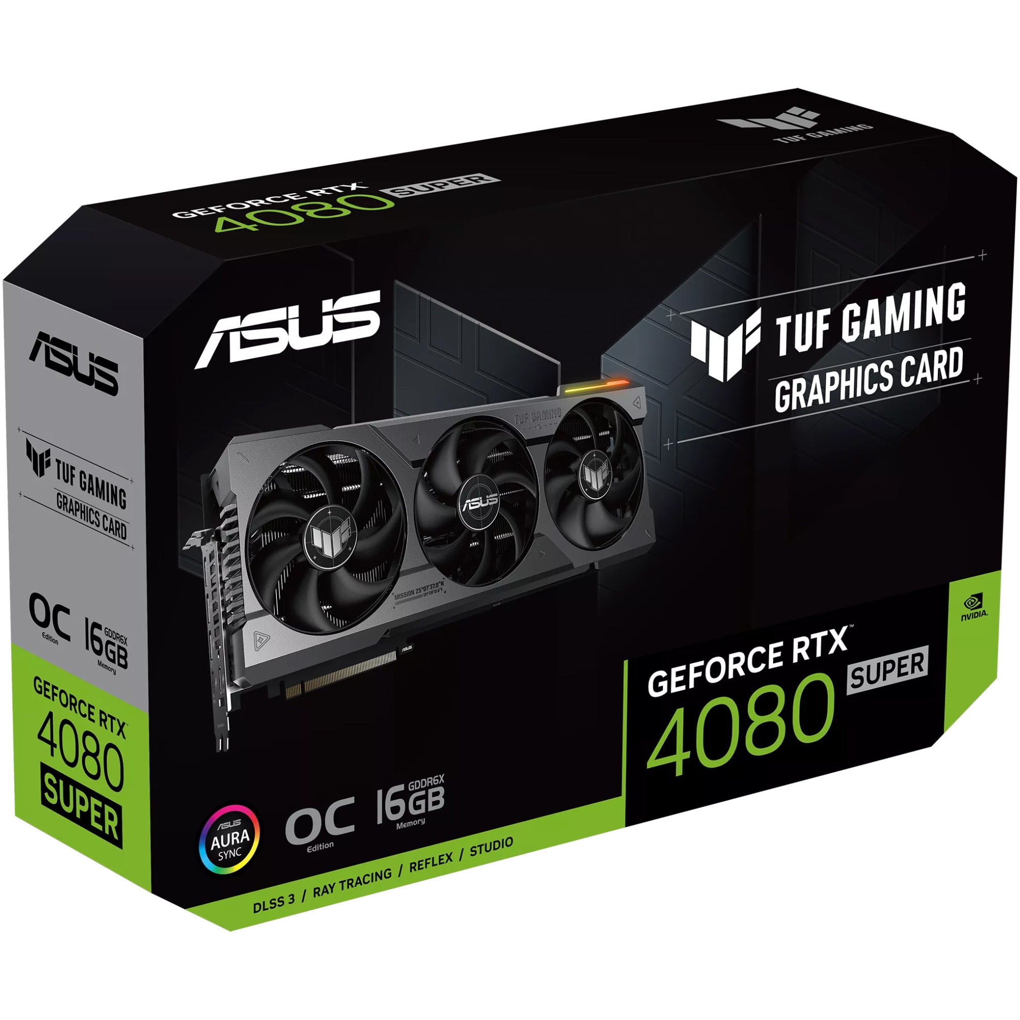 Placa video ASUS GeForce RTX™ 4080 SUPER TUF GAMING OC, 16GB