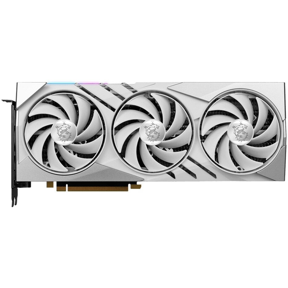 Placa video MSI GeForce RTX™ 4070 Ti SUPER GAMING X SLIM WHITE