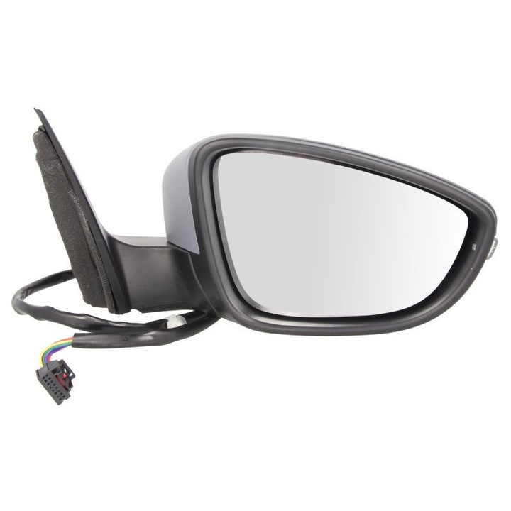 Oglinda dreapta electrica incalzita, crom, pliere electrica VW PASSAT B7 intre 2010-2014