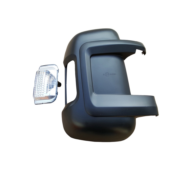 Carcasa Oglinda, Dreapta, Am Fiat Ducato 2006-2021, Peugeot Boxer 2006-2021, Citroen Jumper 2006-2021, Cu Un Indicator De Directie, Negru