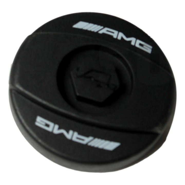Olajbetöltő sapka MERCEDES AMG Benzin M156 M159, Mercedes, Fekete