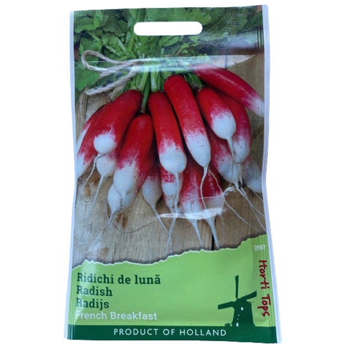 Seminte ridichi de luna, French Breakfast, 10g