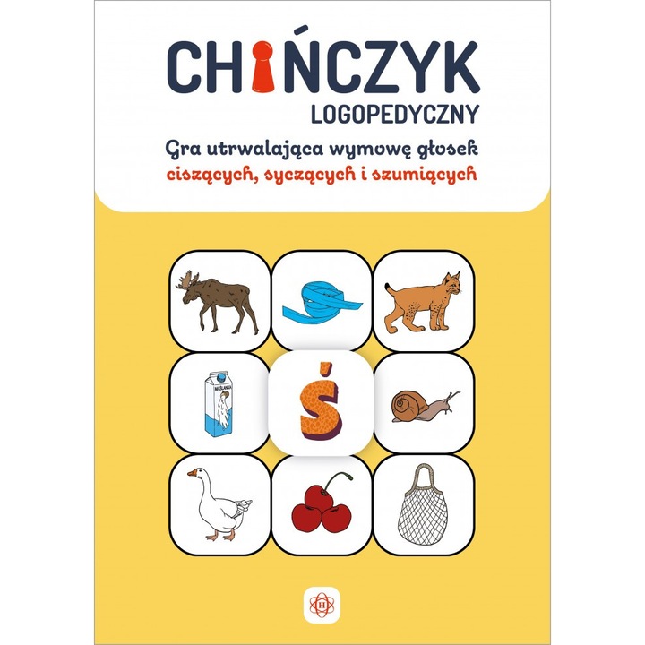 Chińczyk logopedyczny gra utrwalająca wymowę głosek ciszących, syczących i szumiących - Магдалена Хинц
