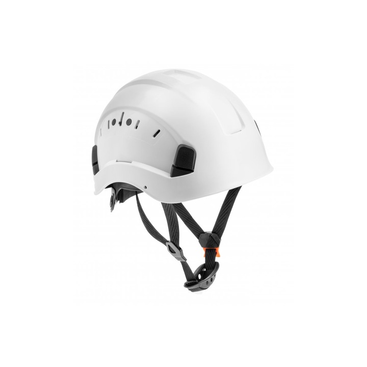 Védősisak, Hogert Technik, ABS, 450 g, Fehér