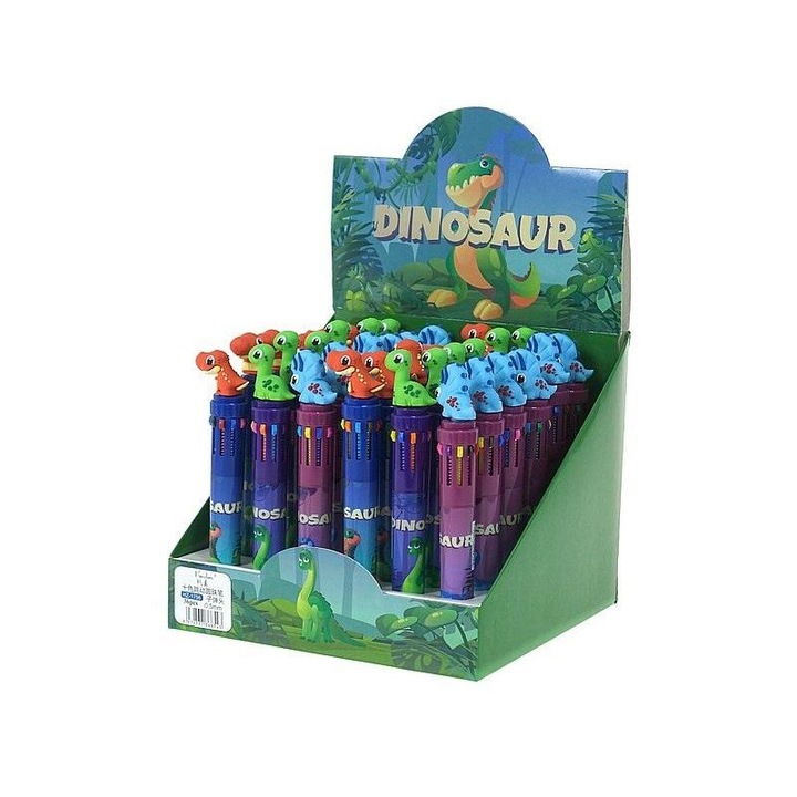 Készlet 36 golyóstoll, Adar, Műanyag, Többszínű, 15 cm