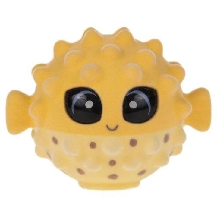 Figurina jucarie TM Toys Flockies Rozdymka, din vinil, cutie colectionabila cu fereastra, produs licentiat, multicolor, 1 buc