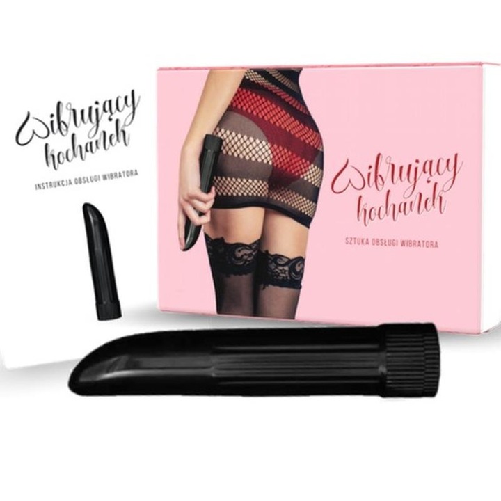 Вибратор Grammi, 2 скорости, Хипоалергенен, 11.5x1.8-2.3см