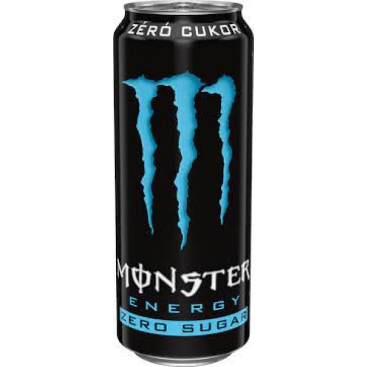 Bautura Energizanta, Monster Zero Sugar Blue, 500ml