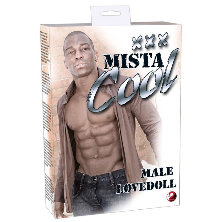 You2Toys Mista Cool Lovedoll interaktív baba, fekete, PVC