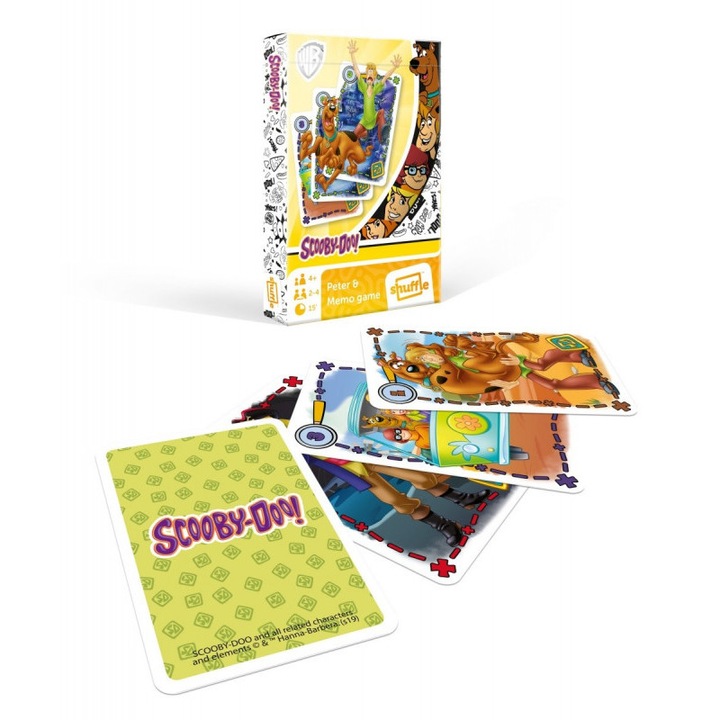 Fekete Péter és memória kártya - Scooby-Doo (100924)