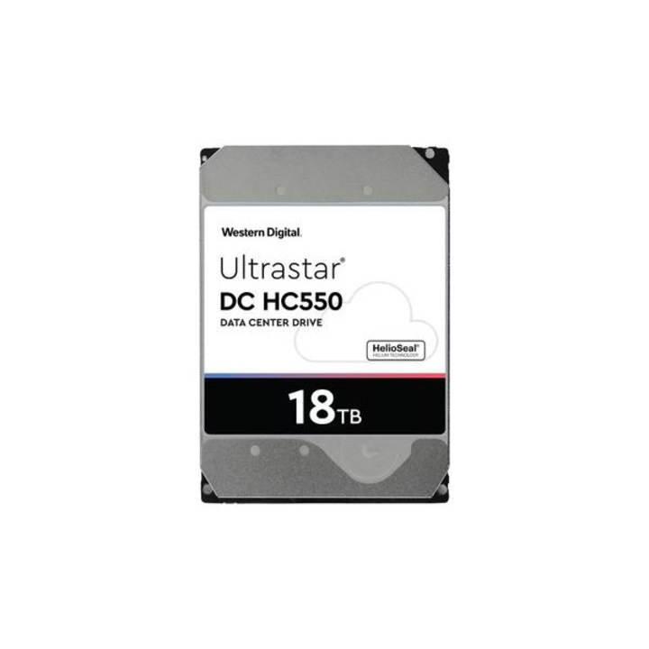 Сървърен хард диск Western Digital Ultrastar DC HC550, 18TB, 7200 rpm, 512 MB, SATA III