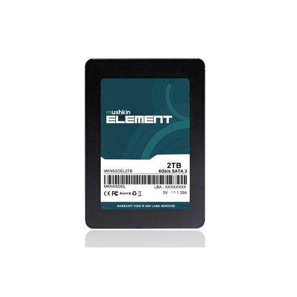 SSD Mushkin ELEMENT, 2TB, SATA-III, 3D NAND FLASH, 2.5