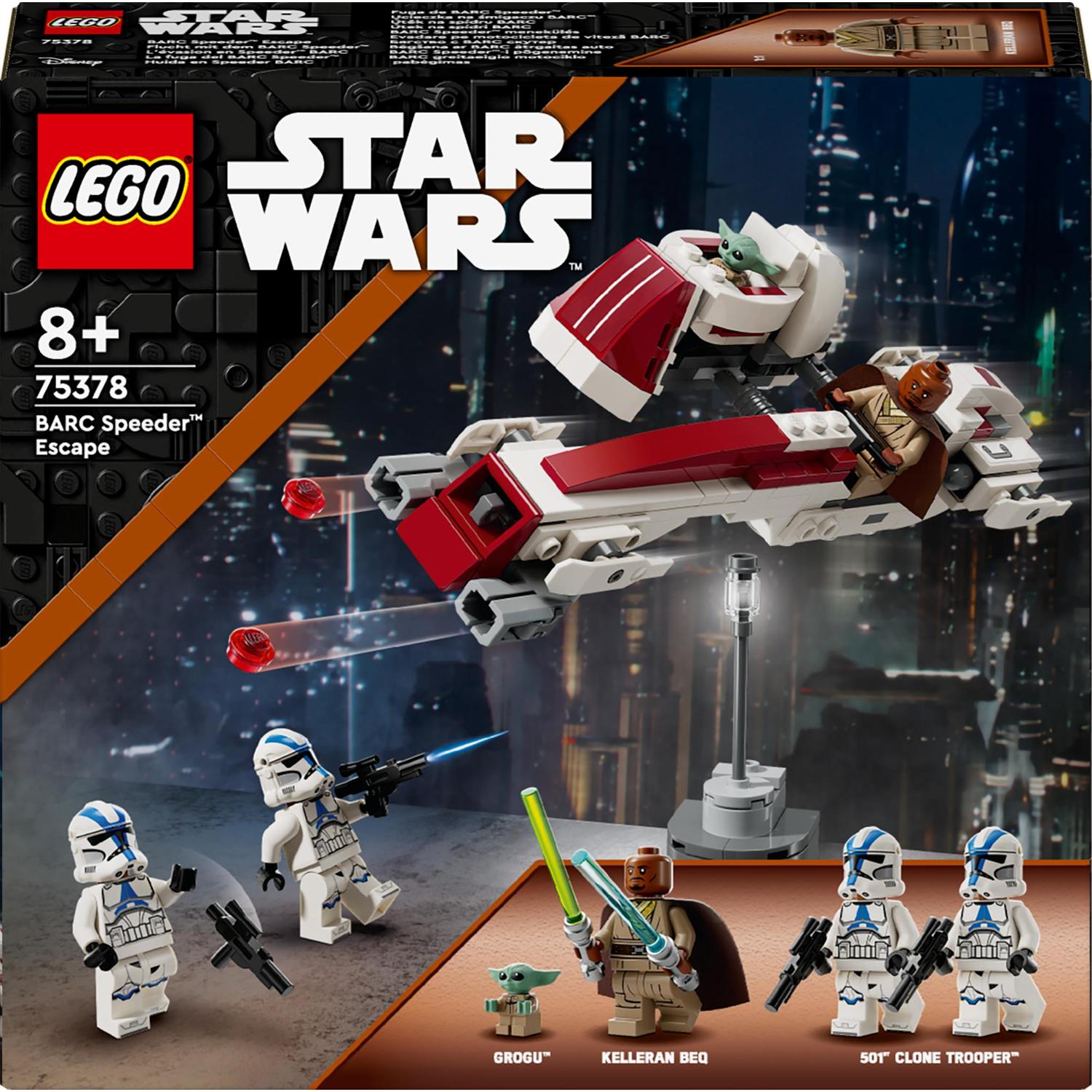 ブラック2 イエロー2 LEGO® Star Wars™ - Evadare pe motocicleta de viteza BARC 75378