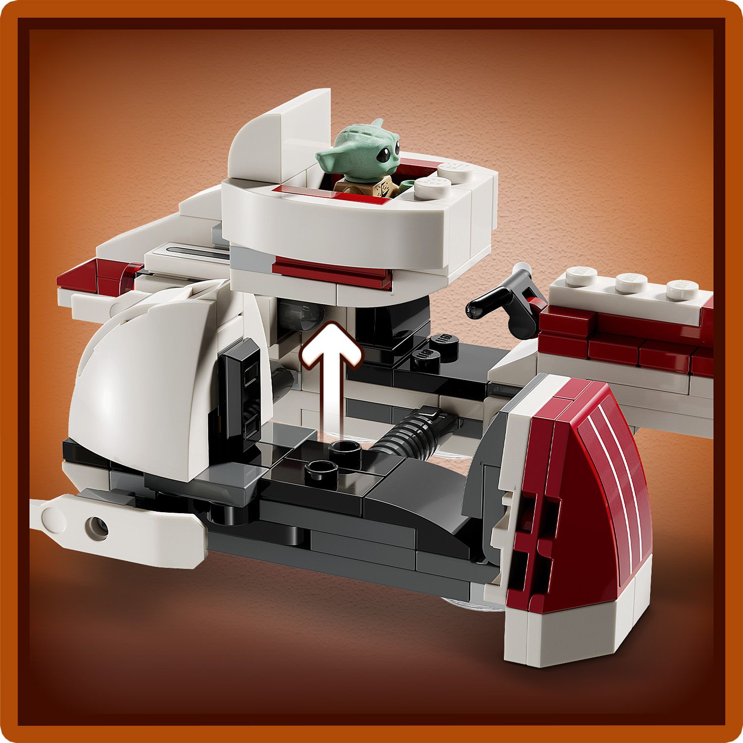 LEGO® Star Wars™ - Evadare pe motocicleta de viteza BARC 75378