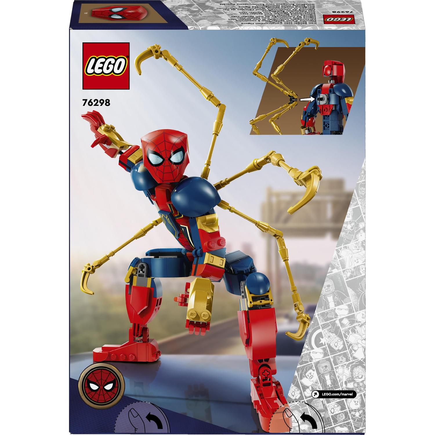 まさ【FenderUSAAmerican Standard】 LEGO® Marvel - Figurina de constructie Omul Paianjen de fier 76298
