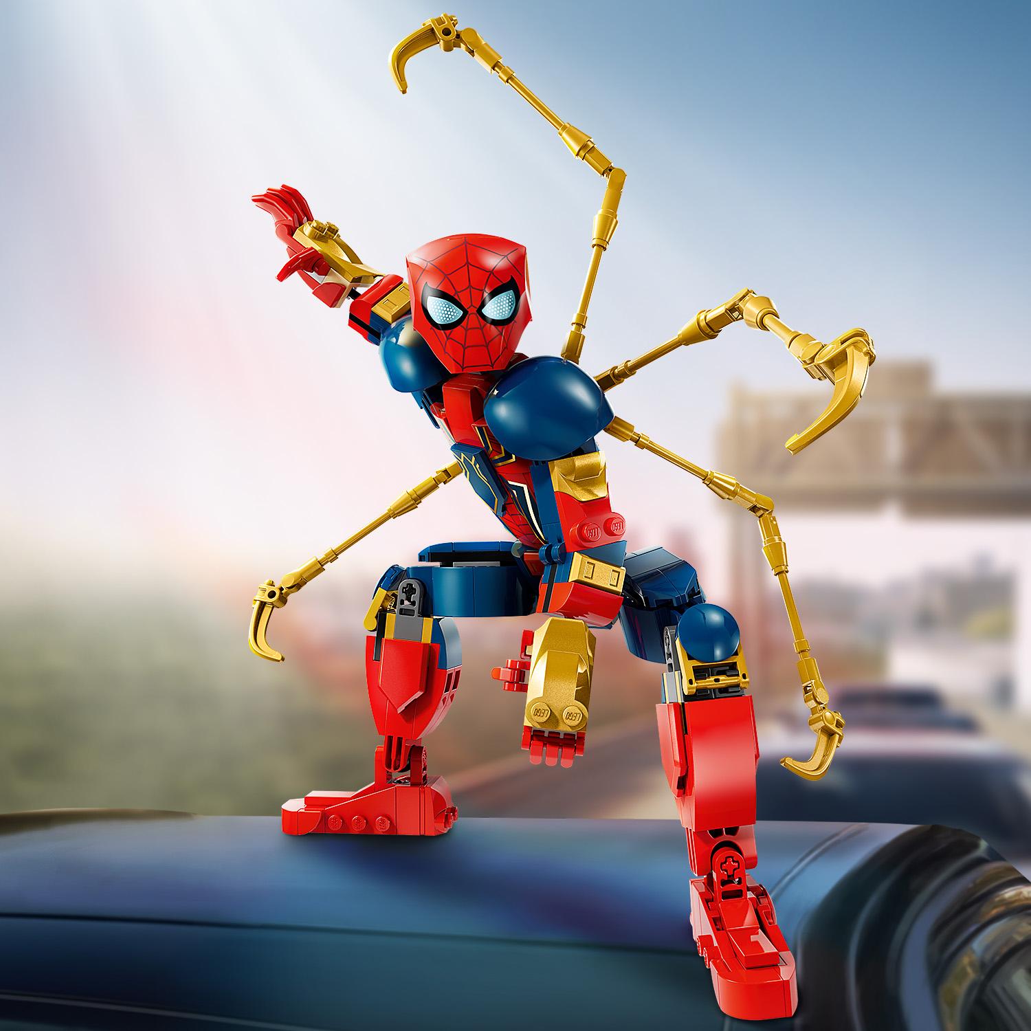 LEGO® Marvel - Figurina de constructie Omul Paianjen de fier 76298
