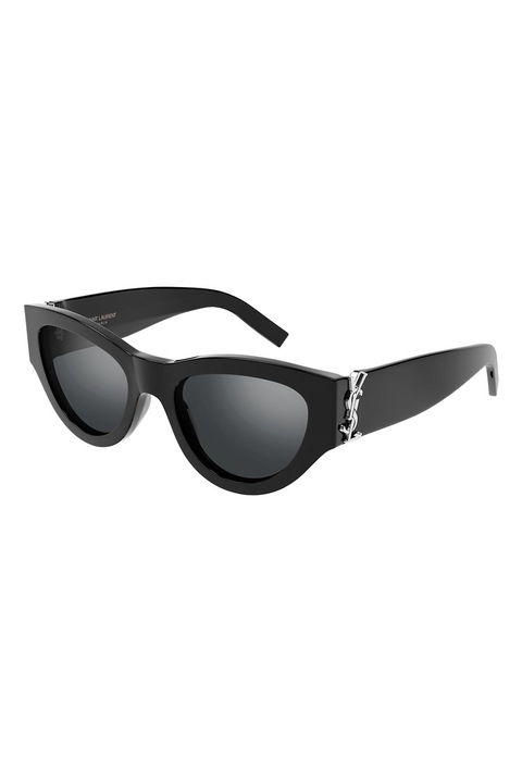 Saint Laurent, Слънчеви очила Cat-Eye, Черен, 53-20-145