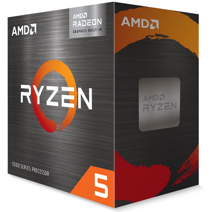 Процесор AMD Ryzen 5 5600GT (3.6GHz), 3.60 GHz, L2: 3MB, Socket AM4