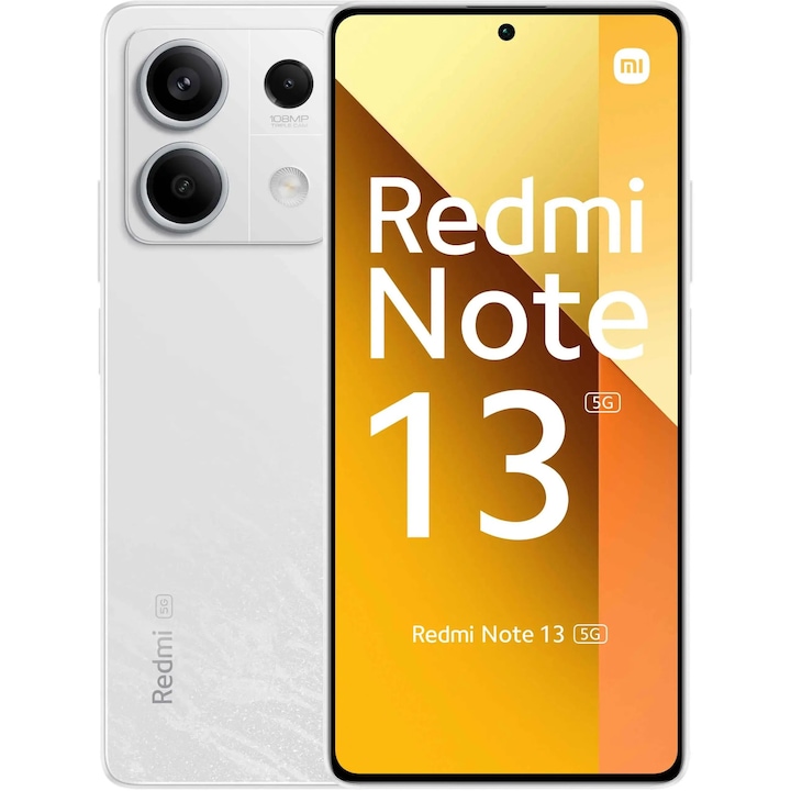 Смартфон Xiaomi Redmi Note 13 5G, 6GB, 128GB, Arctic White