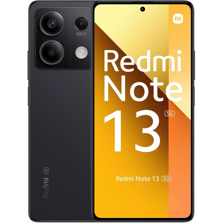 Смартфон Xiaomi Redmi Note 13 5G, 6GB, 128GB, Graphite Black