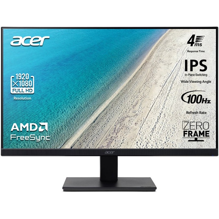 21,5 hüvelykes monitor Acer V227QE3biv, LED, IPS, 1920 x 1080, VGA, 1 x HDMI 1.4