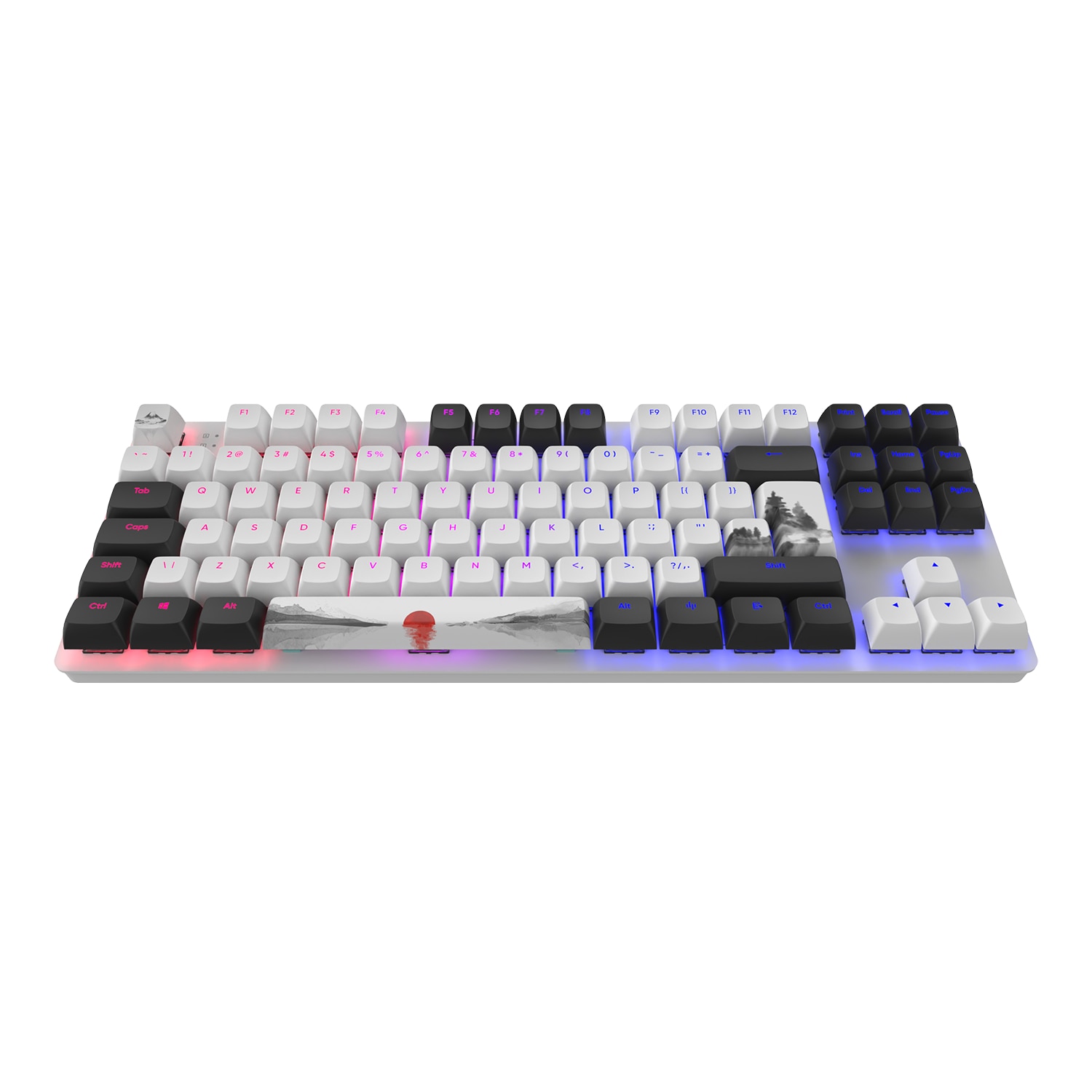 Billenty zet gaming mechanikus billenty zet dark project 87 fuji rgb