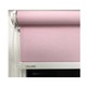 Jaluzea tip rulou, reglabila cu actionare pe partea stanga, Time4blinds, Roz, 50 cm x 100 cm, Poliester