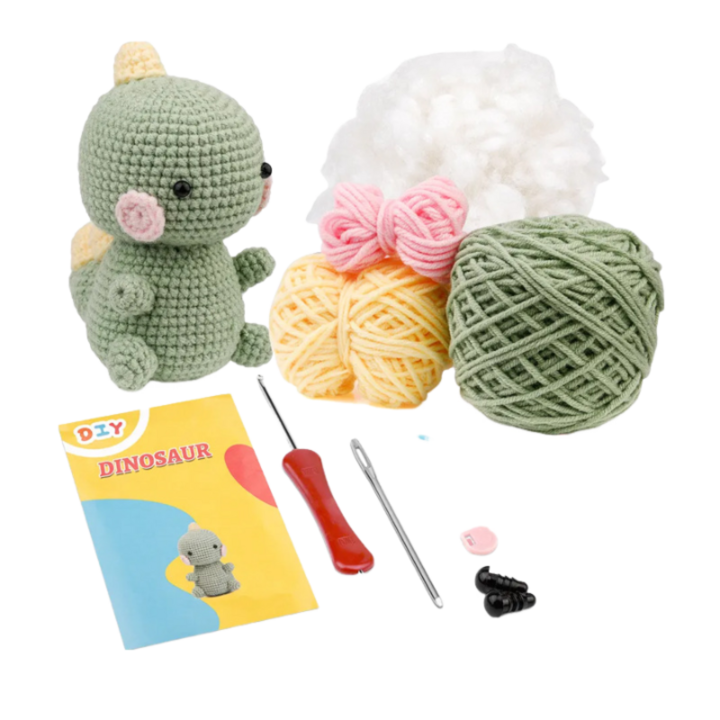 Trusa de crosetat pentru incepatori, Multicolor