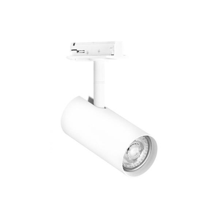 LED spot a pályán Ledvance TRACKLIGHT L CYLINDER, 1xGU10 nem tartozék, max 35W, IP20, állítható, Ø55x140mm, Fehér