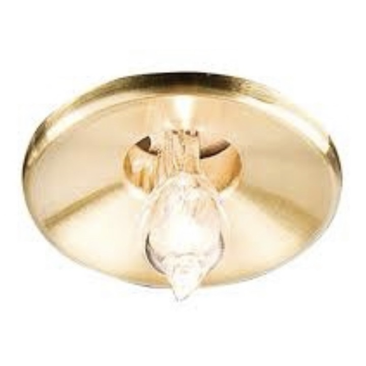 Spot M30 Mini Alama Gold, Soclu G4 Diametru 25mm Fara Bec BRILUX