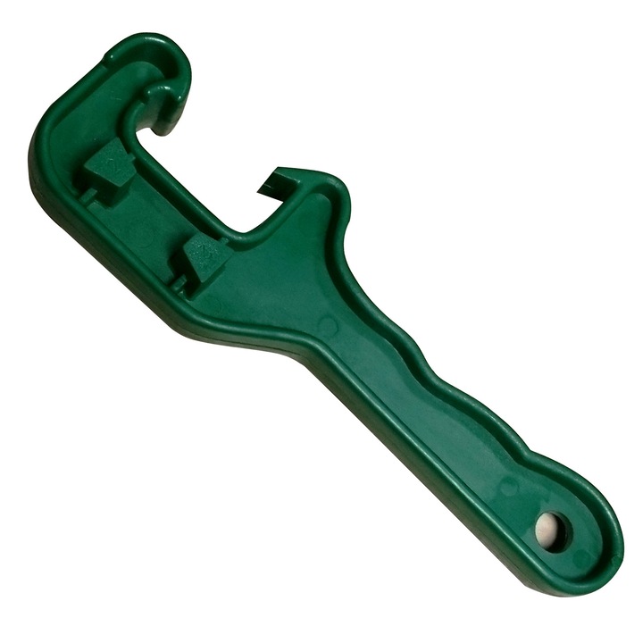 Cheie cu capac cilindric, Meva, Plastic, 60L/200L, 2" si 3/4", Verde