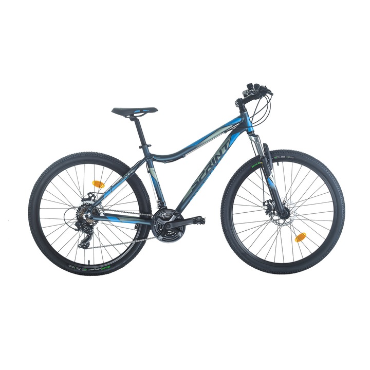 Велосипед SPRINT Hunter, 27.5 ", 480 мм, Тъмно син със сиво