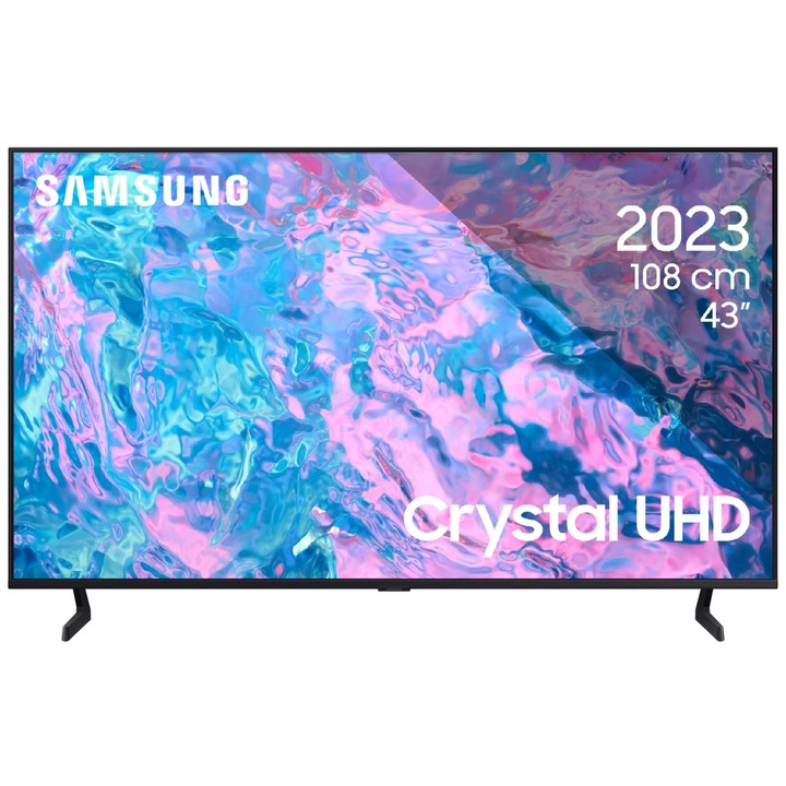 Телевизор Samsung UE43CU7092UXXH Smart TV, 43" (108 см), Crystal UHD, 4k