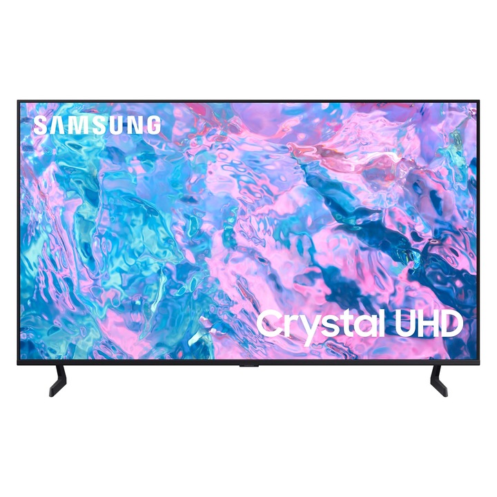 Televizor inteligent, Samsung, 127 cm, Crystal UHD, 4K, Negru