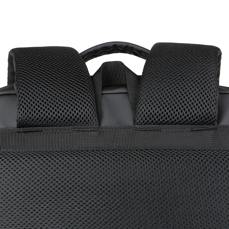Rucsac laptop 17" pentru calatorii, expandabil, cu buzunar antifurt si port USB, Escalate, 31x19/24x47 cm, Negru