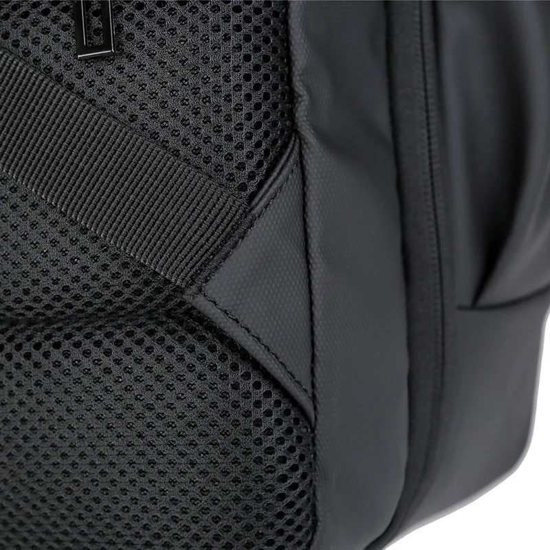 Rucsac laptop 17" pentru calatorii, expandabil, cu buzunar antifurt si port USB, Escalate, 31x19/24x47 cm, Negru