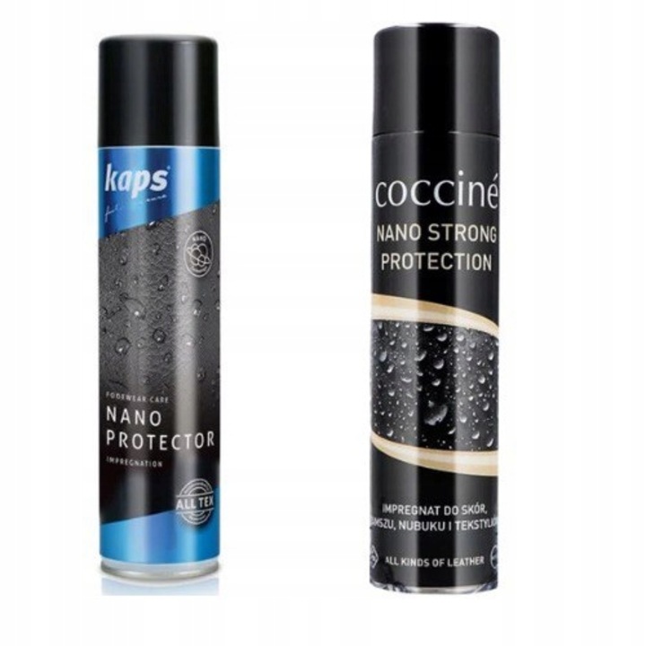 Set 2x Impregnat Coccine Nano Strong Protection, Protectie Nanotehnologie, Incolor, 400ml