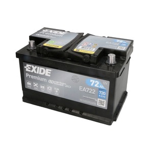EA722 EXIDE PREMIUM 096TE Batterie 12V 72Ah 720A B13 LB3