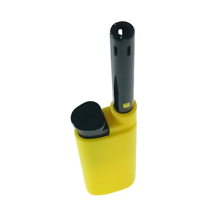 Bricheta cu gaz, BRC00026 Yellow, reincarcabila, pentru aprins focul, galbena 130 mm