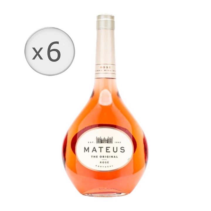 Vin Rose Mateus, Demisec, 6 x 0.75l