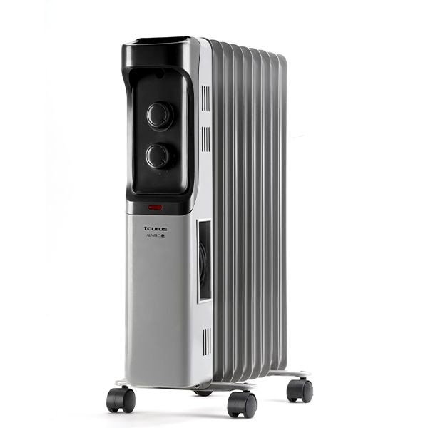 Dakar Rear Radiator Radiator ulei 9 baterii, Taurus New Dakar 2000, termostat, 2000W, Gri ...