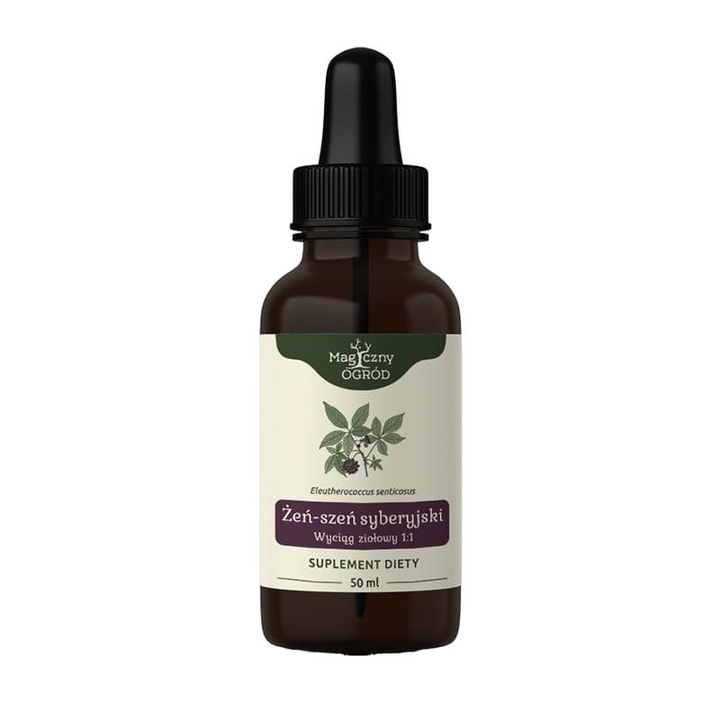 Tinctura de Ginseng siberian, Magiczny Ogród, 50 ml