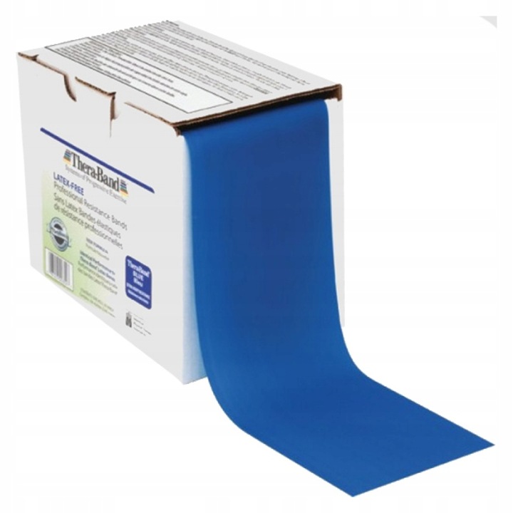 Banda fitness, Thera Band, 0.5 m, Albastru