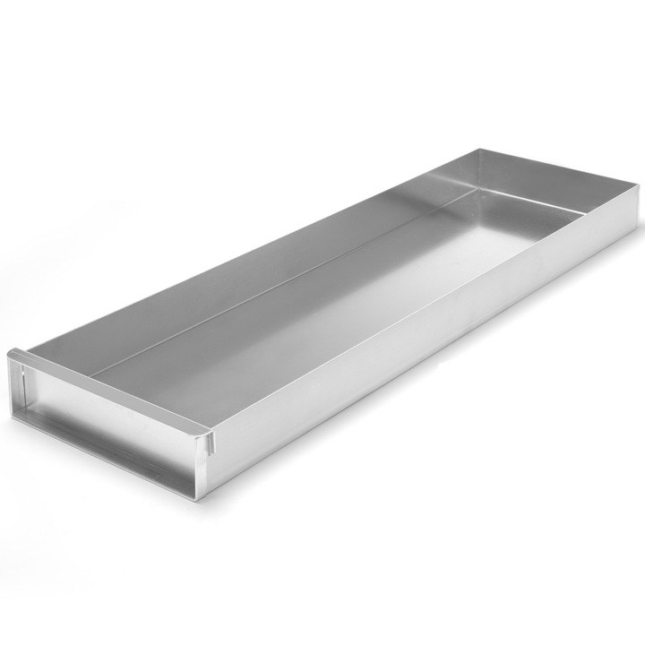 Тава за печене, Hendi, Алуминий, Сребриста, 580x200x50 мм